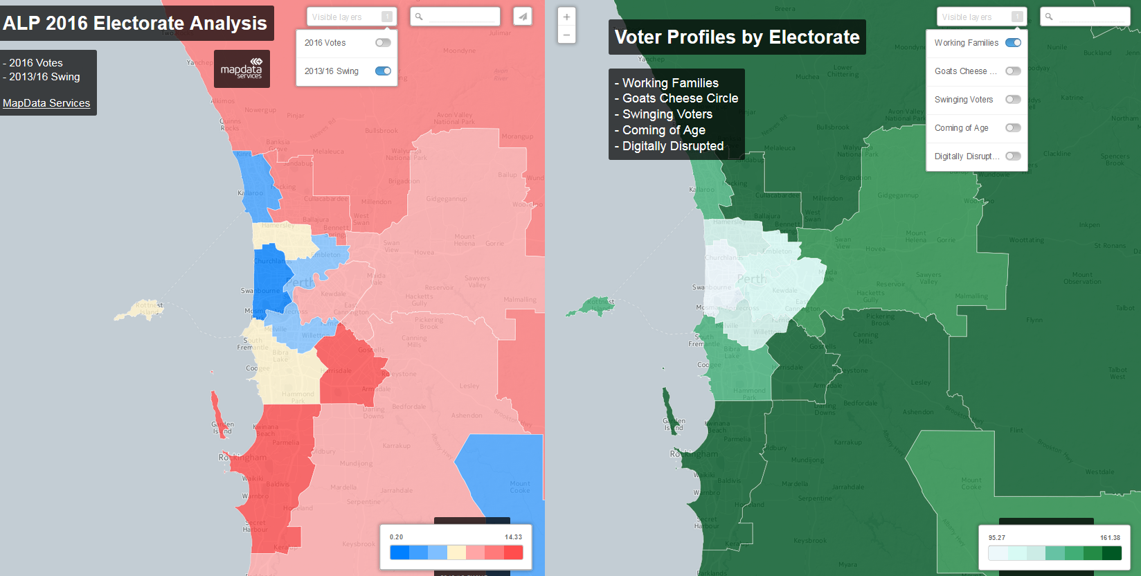 ALP 2016 Electorate Analysis and Voter Profiles by Electorate